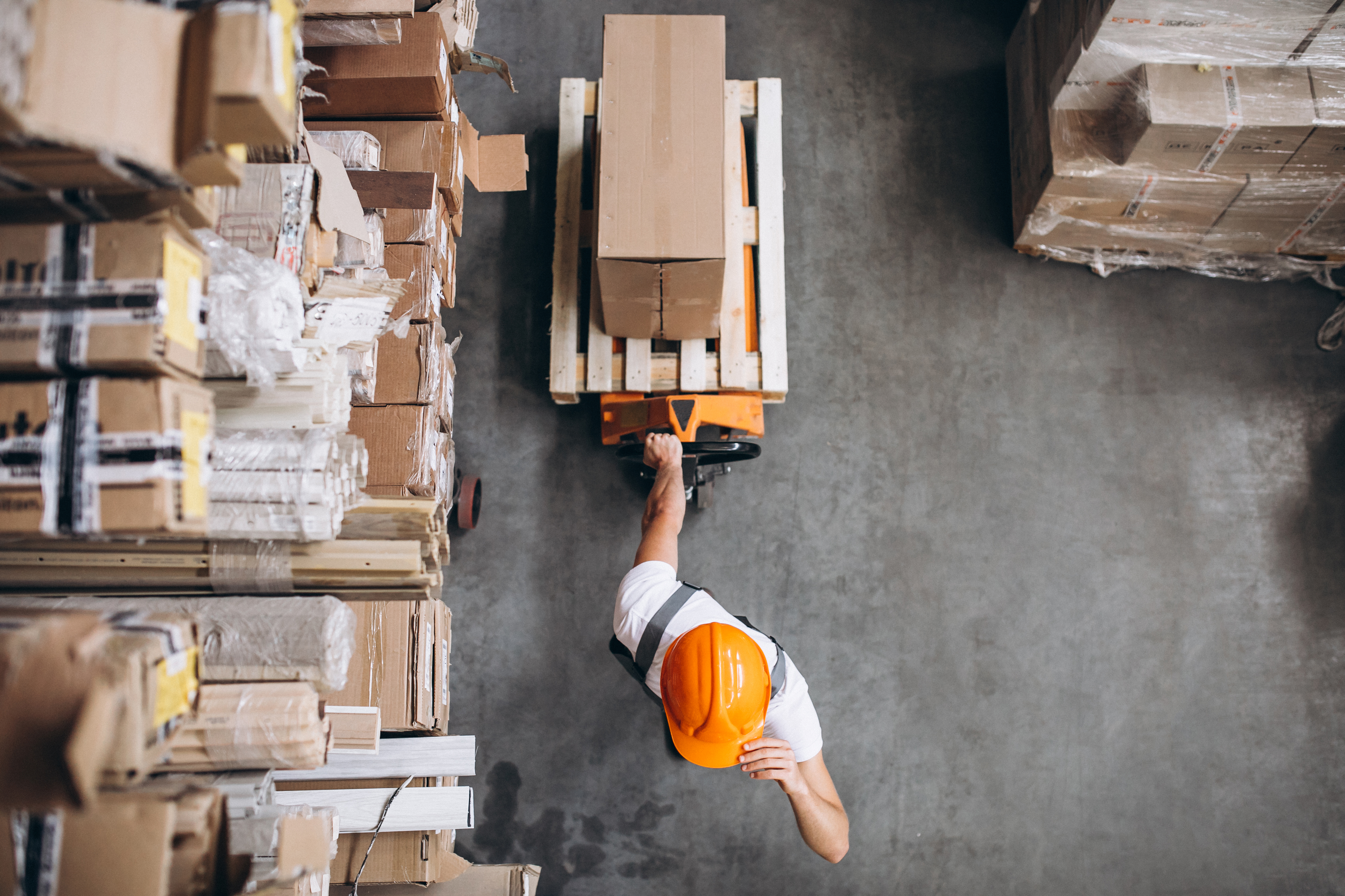 Entrepôt d'entreprise moderne de chauffage