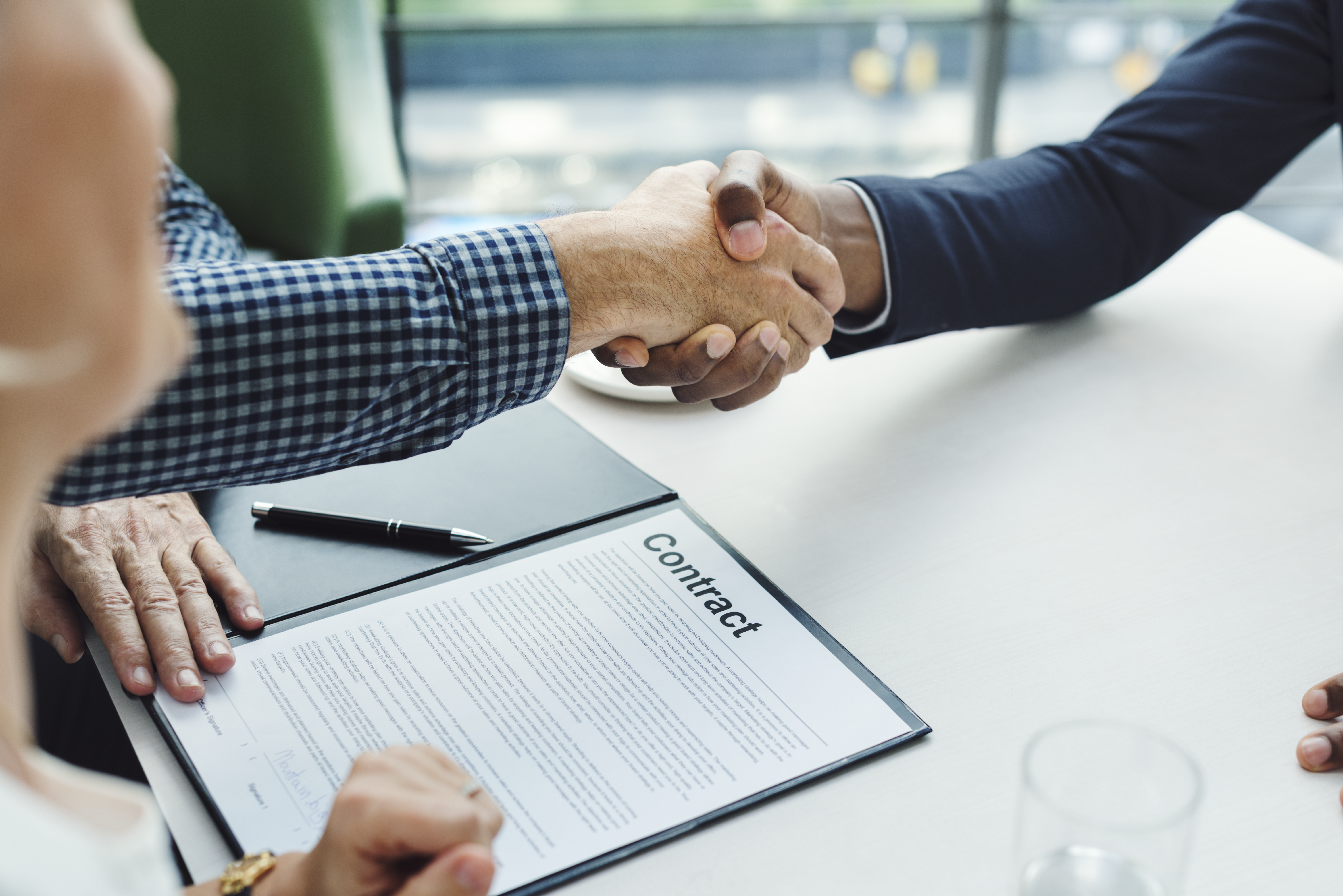 Signature de contrat