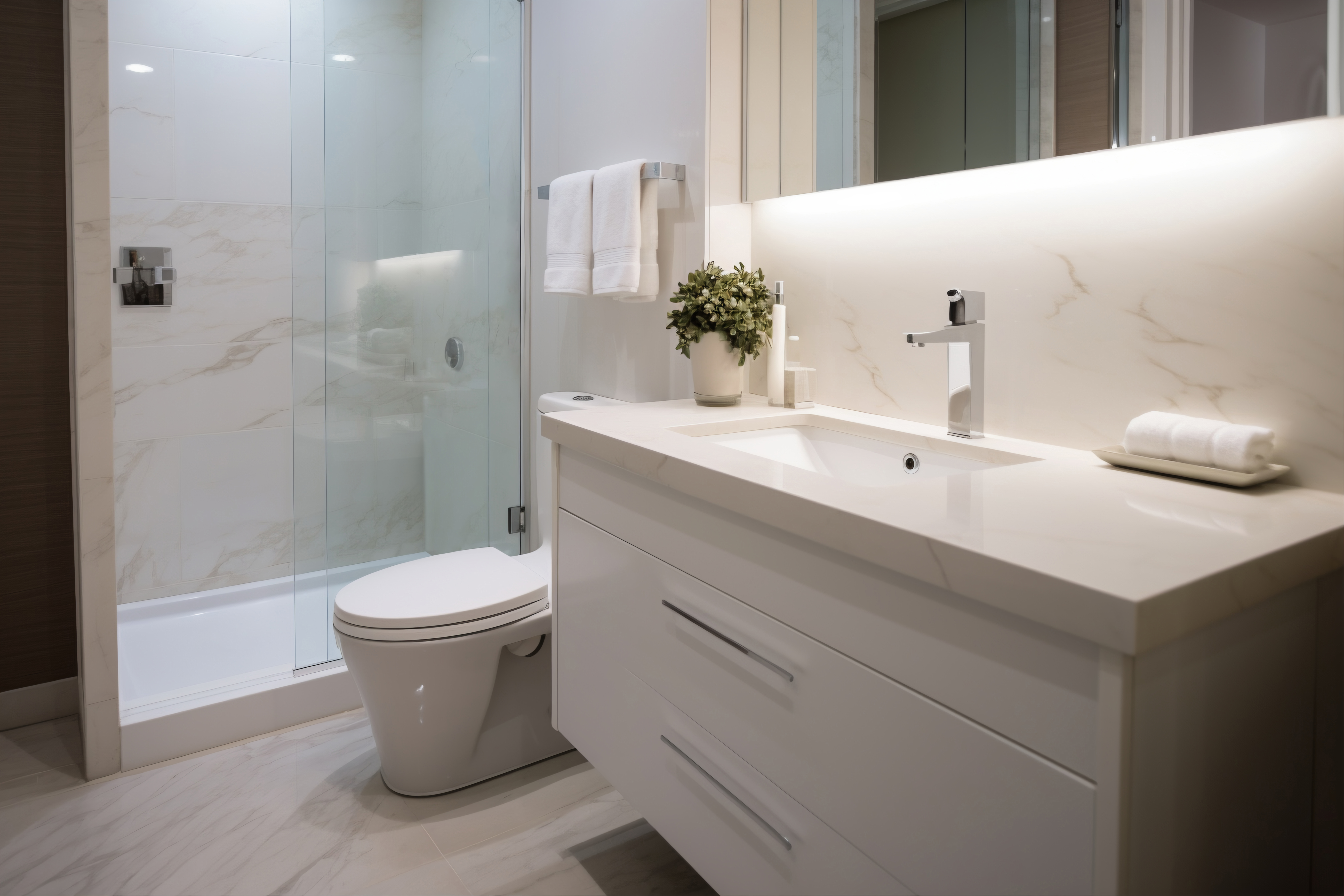 Salle de bain moderne